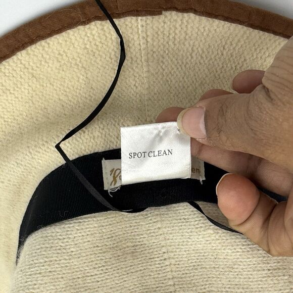 Collection Eighteen Wool Blend Hat Cloche Beige OS - Picture 7 of 12
